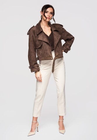 Manteau mi-saison 'OW-JAFL-0112' Ombre en marron