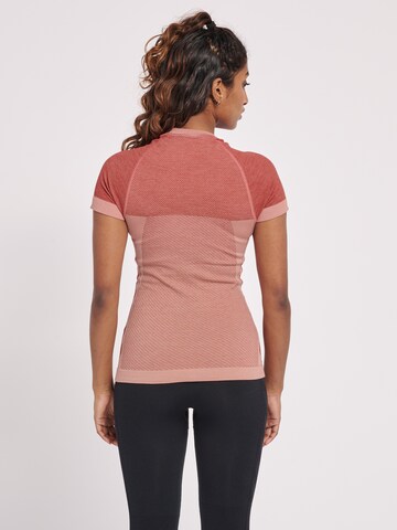 T-shirt fonctionnel Hummel en rose