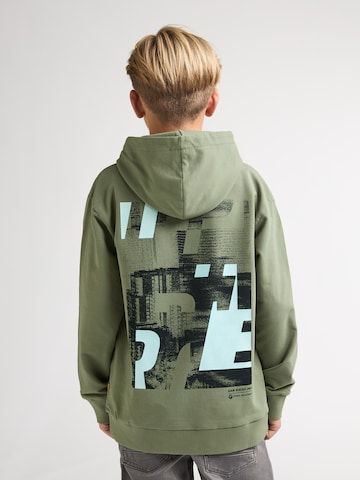 Petrol Industries Sweatshirt in Green