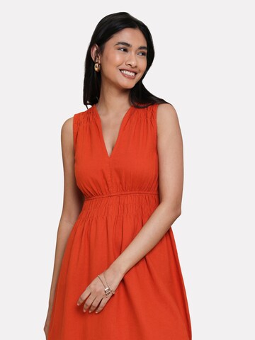 Threadbare Dress 'Peppercorn' in Orange