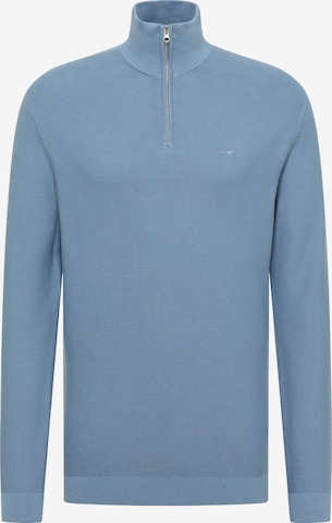 MUSTANG Pullover 'Everett' in Blau: Vorderseite