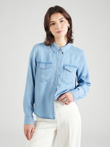 JDY Blouse 'JASPER' in Blue: front