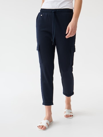 TATUUM Regular Cargobroek 'FIMKO' in Blauw: voorkant