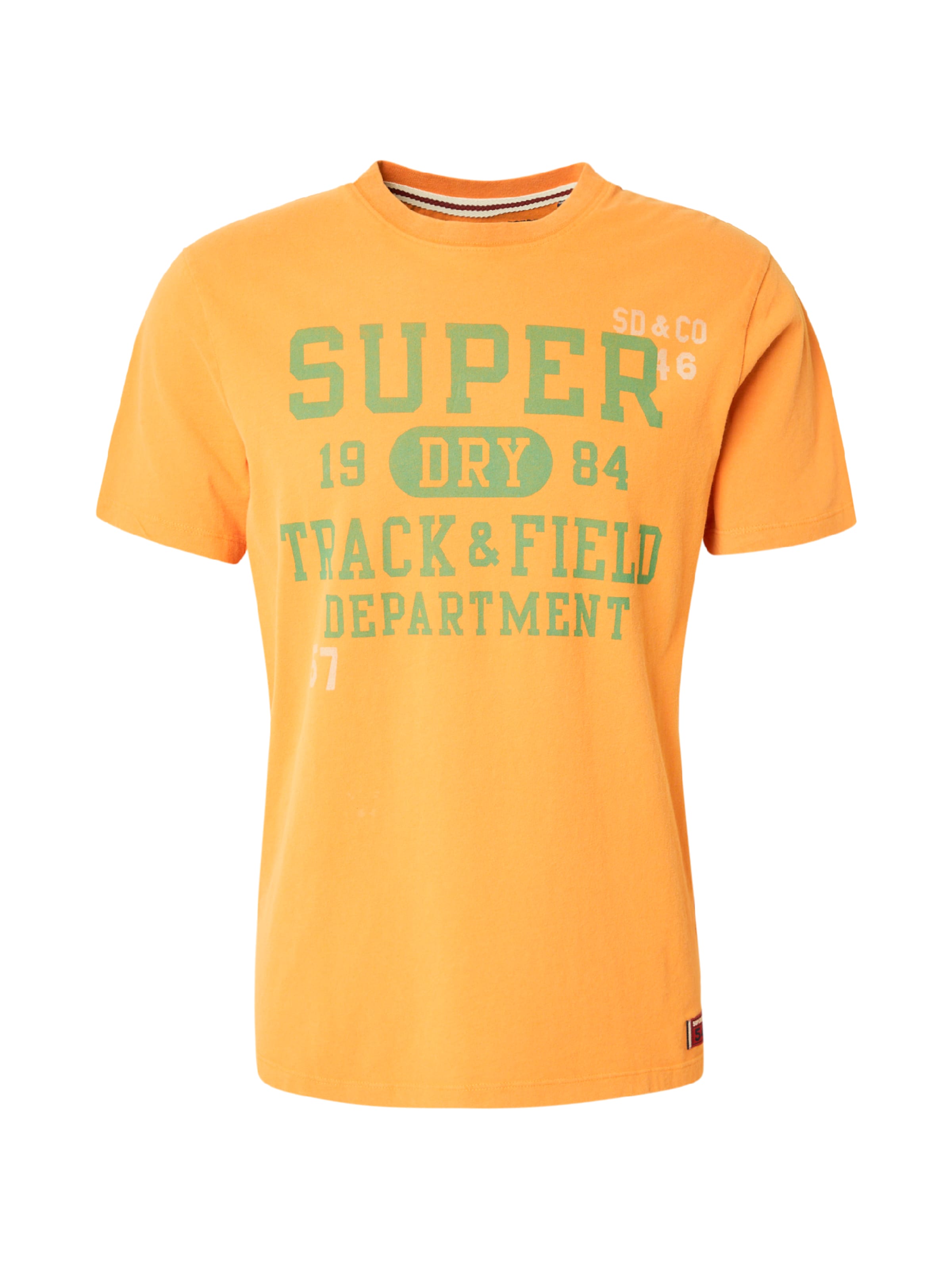 Superdry & Co Paita 'Vintage Prep' värissä oranssi: etupuoli