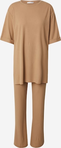 ruda Happiness İstanbul Moteriškas kostiumėlis su kelnėmis: priekis