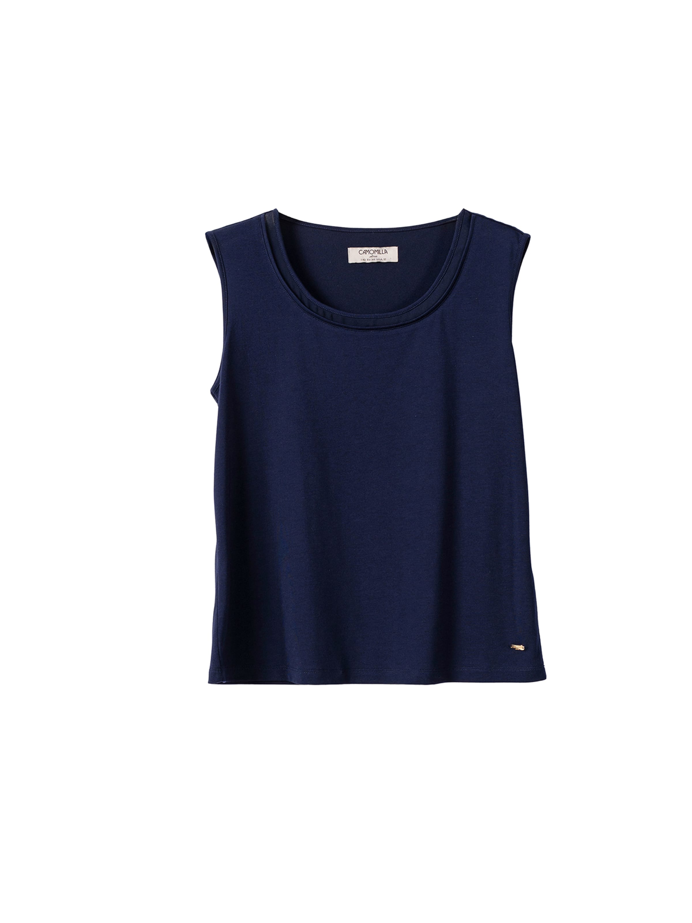Camomilla Italia Top 'Taba' in Blue: front