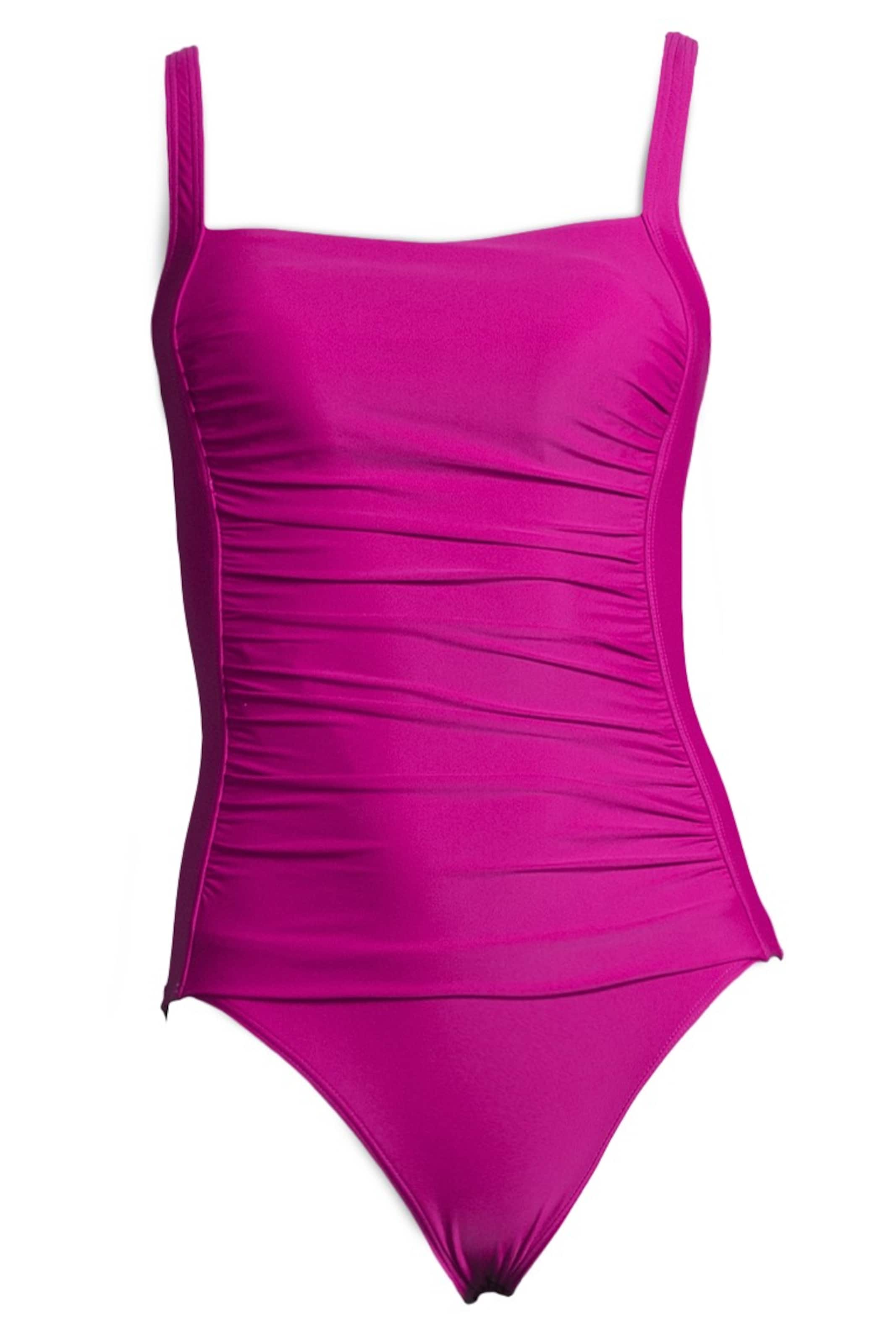 LASCANA Ολόσωμο μαγιό σμίλευσης 'Annelie SBI' σε ροζ: μπροστά