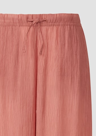 QS Wide Leg Hose in Orange
