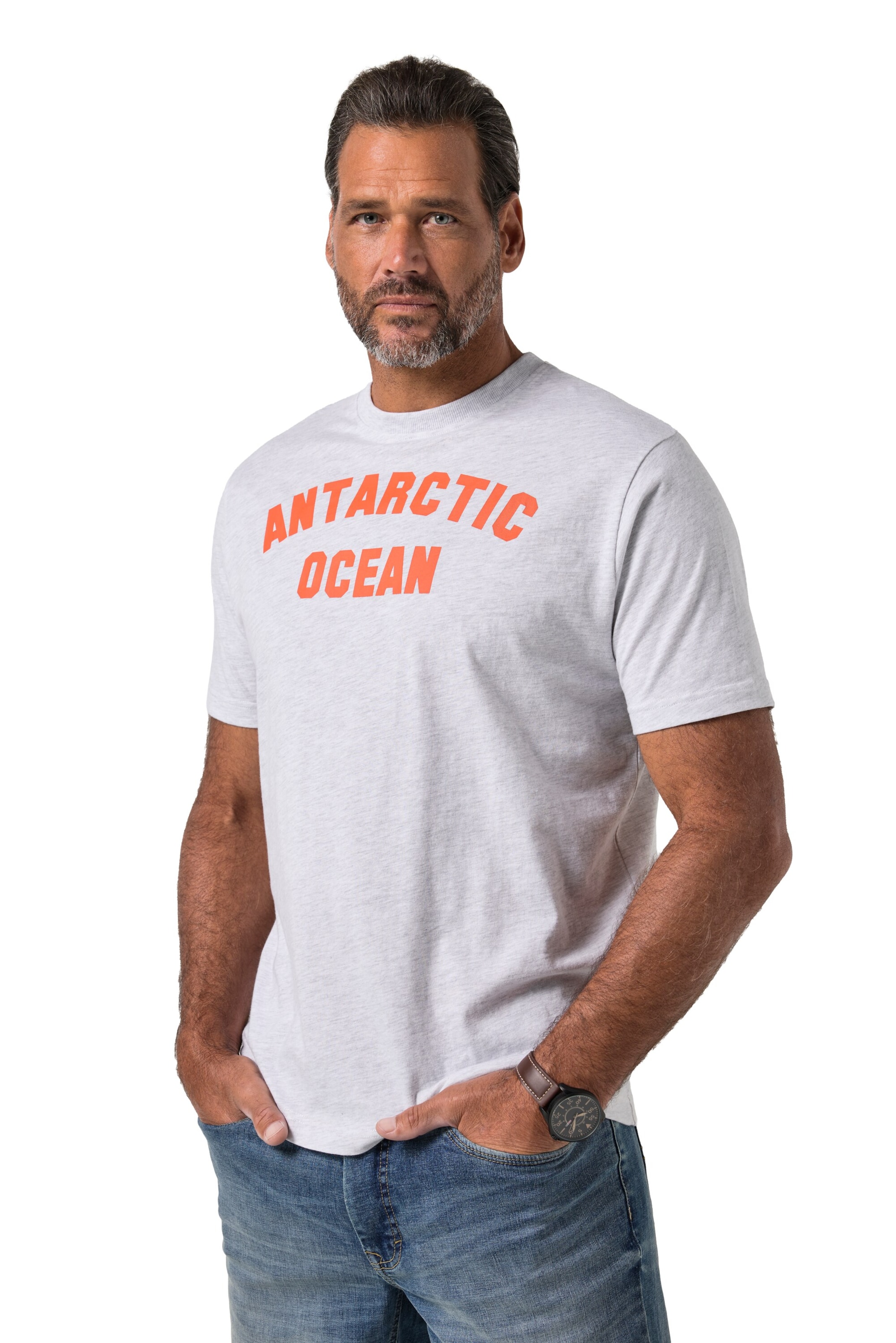 JP1880 Shirt in Grey: front