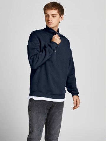 JACK & JONES Sweatshirt 'BRINK' in Blauw: voorkant