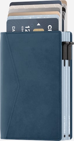 Porte-monnaies 'Pasjeshouder Double' Prowallet en bleu : devant