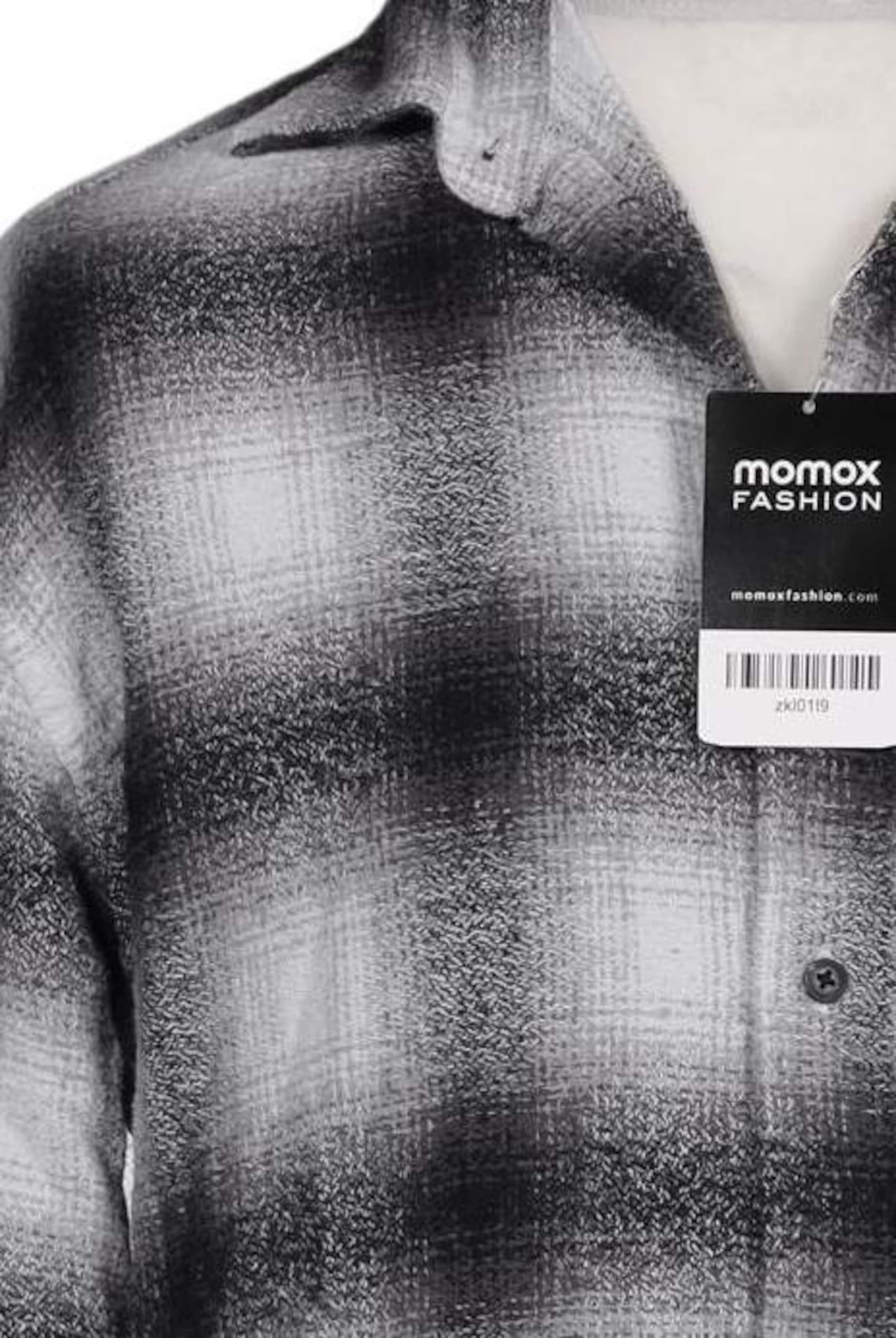 JACK & JONES Button Up Shirt in L in Grey