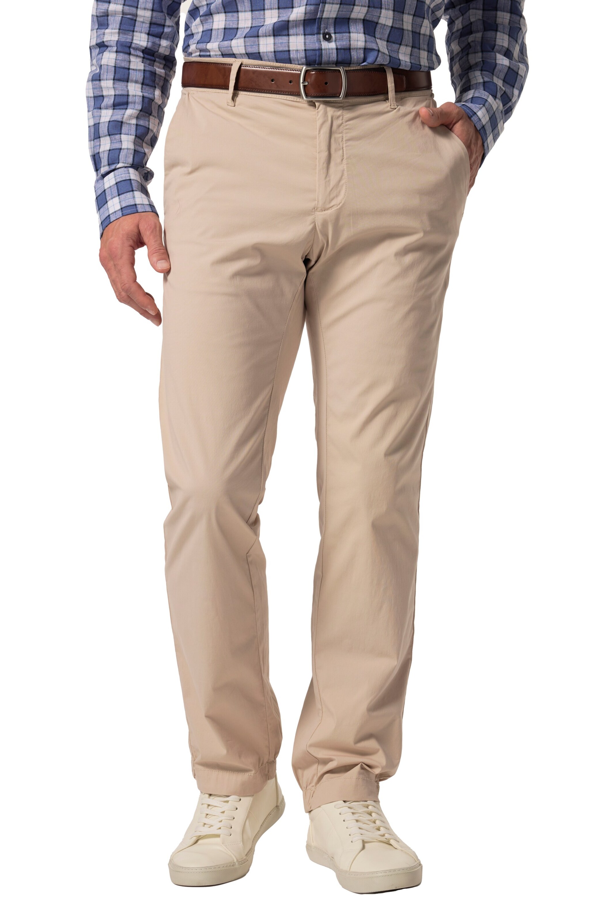 Boston Park Regular Chino trousers in Beige: front
