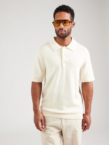 Maglietta 'Randy' di NN07 in beige: frontale