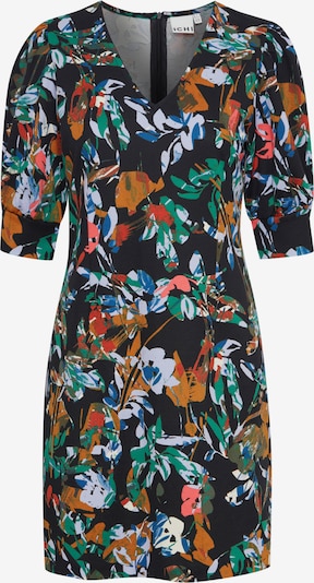 ICHI Φόρεμα σε μπλε / πράσινο / πορτοκαλί / μαύρο, Άποψη προϊόντος