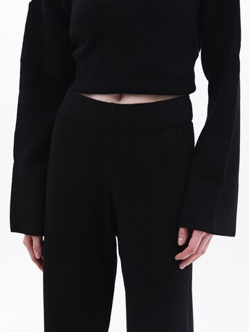 Wide Leg Pantalon OXXO en noir