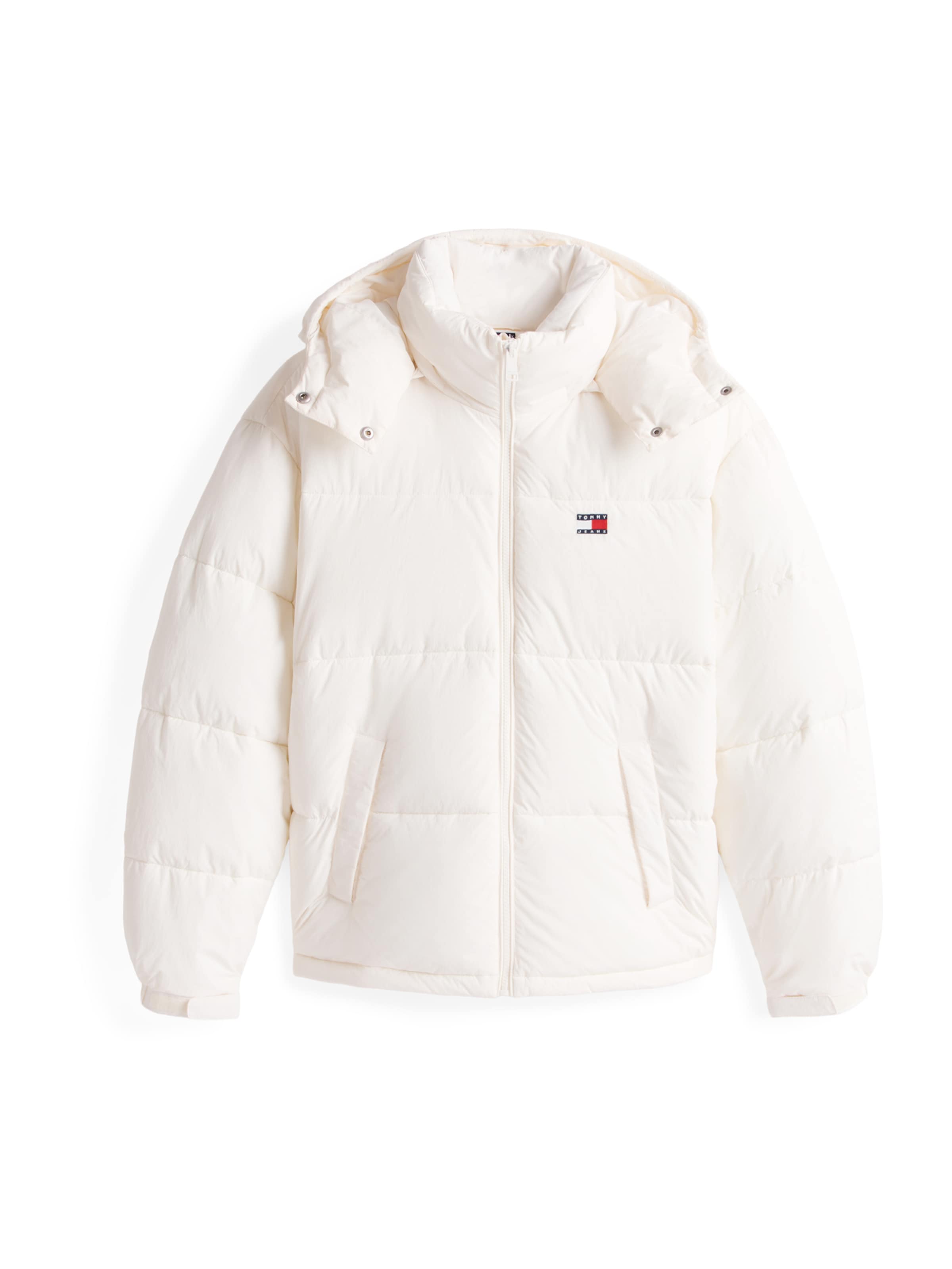 Tommy Jeans Talvitakki värissä valkoinen: etupuoli