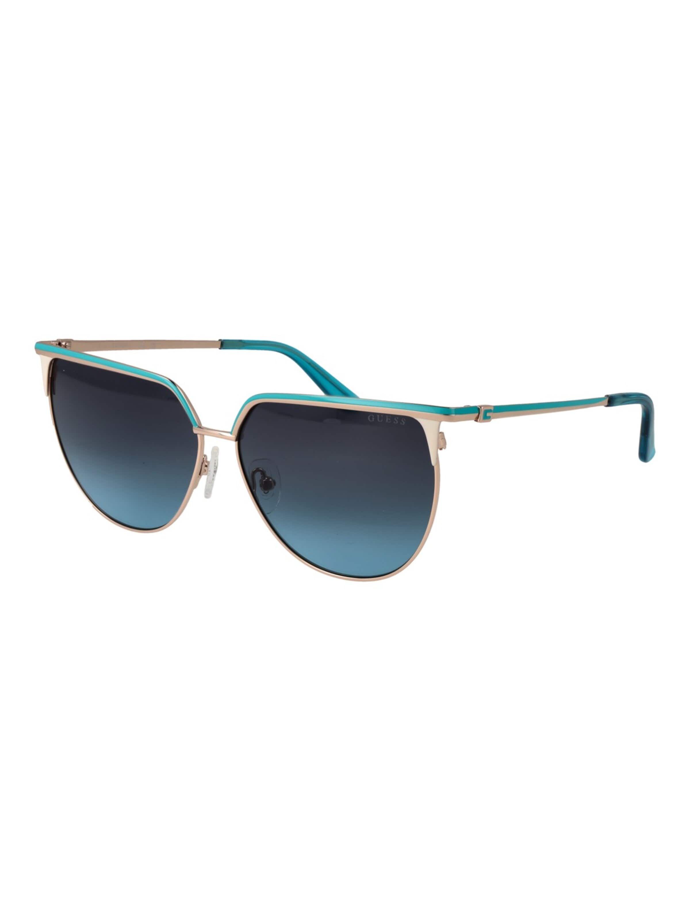 Lunettes de soleil 'Guess Sunglasses GU00132 92W 58' GUESS en or : devant