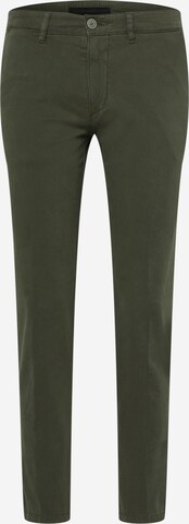 Slimfit Pantaloni chino 'MAD' di DRYKORN in verde: frontale