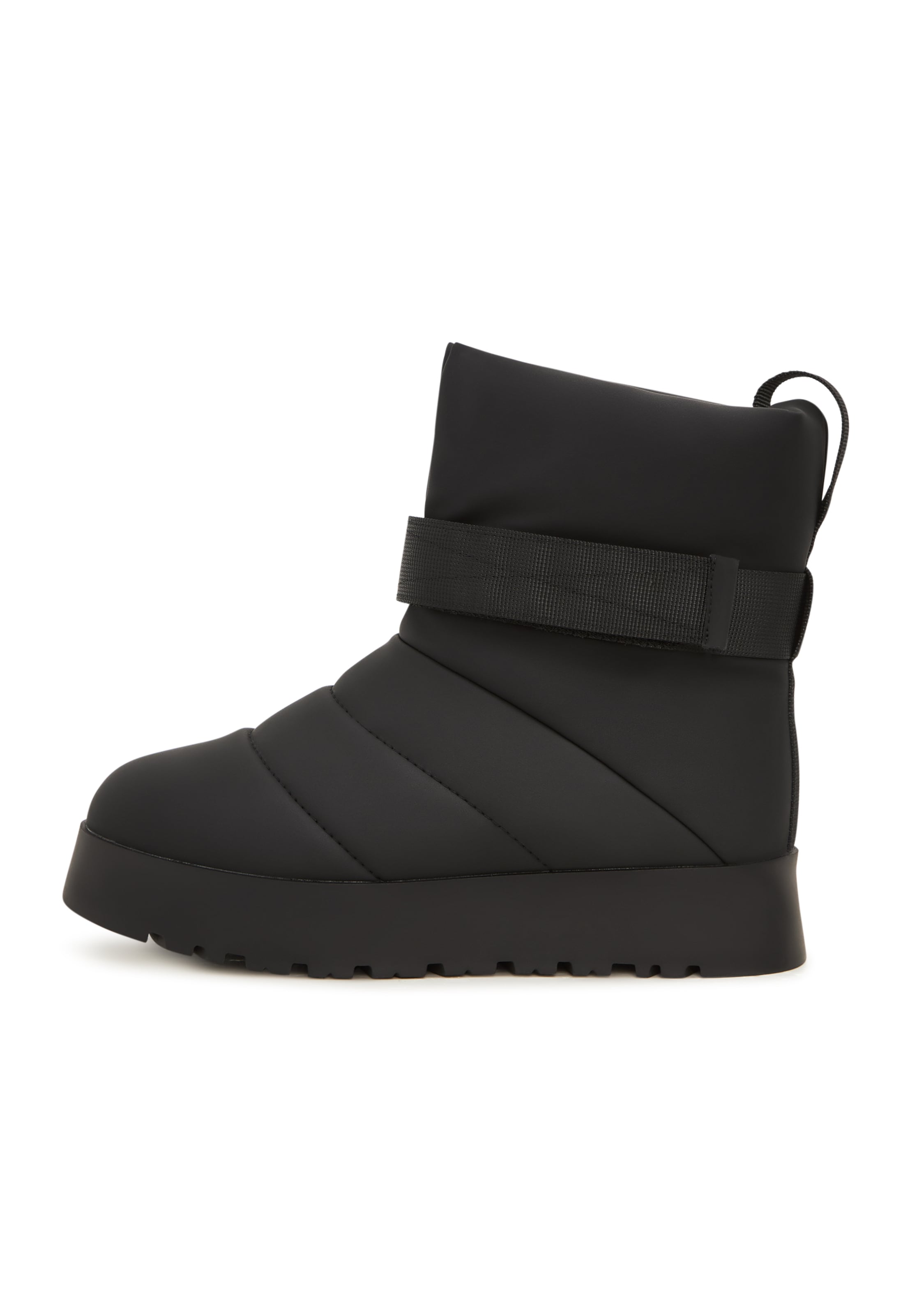 CESARE GASPARI Snowboots in Zwart: voorkant