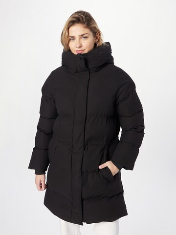 Veste d’hiver 'Vesper' elvine en noir : devant