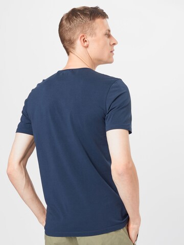 Coupe slim T-Shirt 'Level 5' OLYMP en bleu