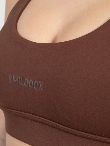 Smilodox Bralette Sports Bra 'Advance Pro' in Brown