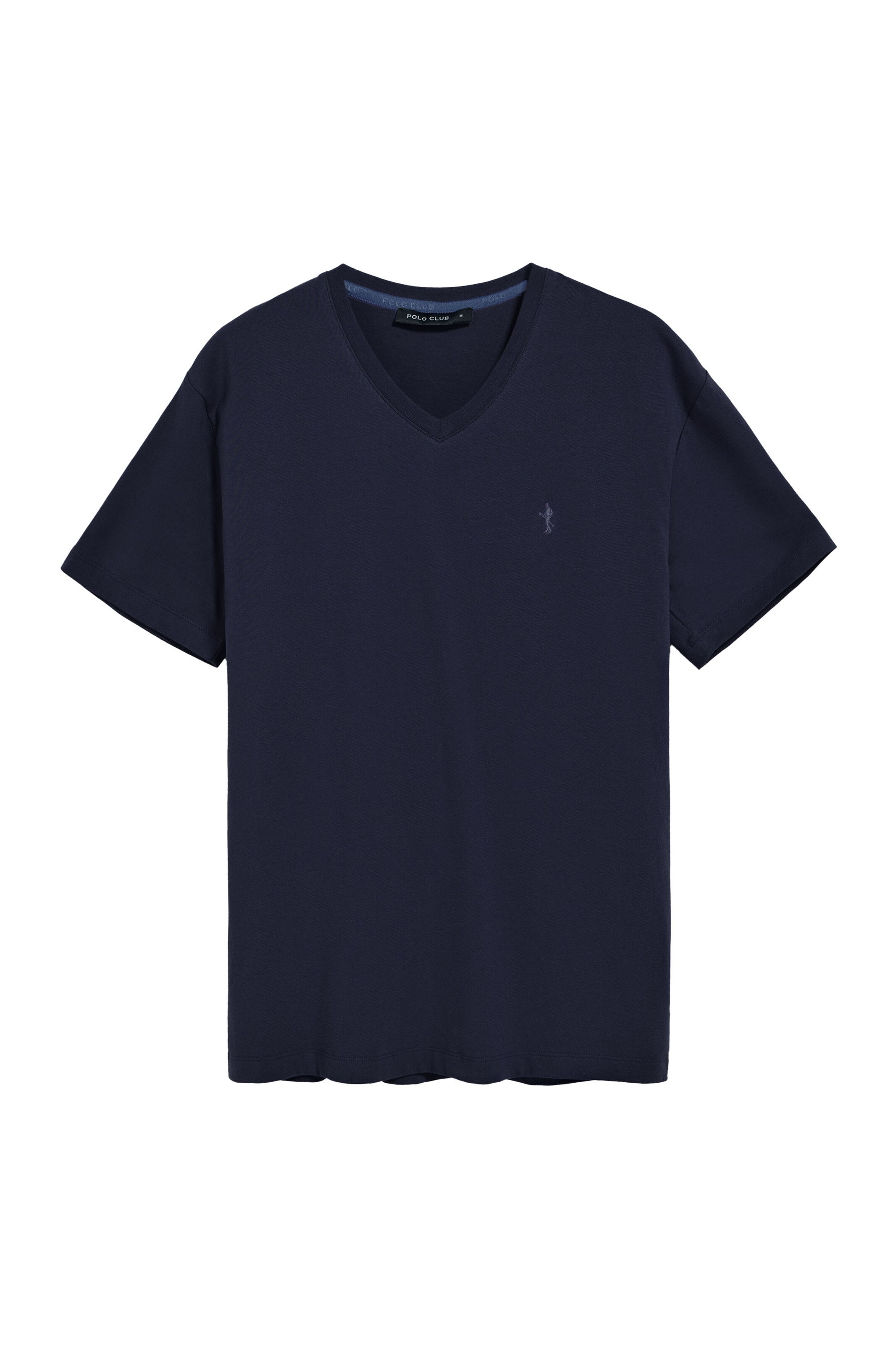 Polo Club T-Shirt in Blau: Vorderseite