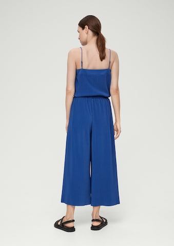 Wide leg Pantaloni di s.Oliver in blu