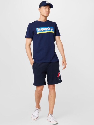 Superdry Bluser & t-shirts i blå