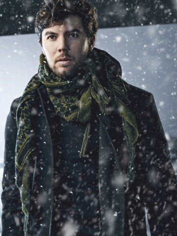 Lucleon Scarf 'Helix' in Green
