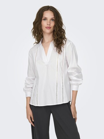 JDY Blouse 'MIO ' in Wit: voorkant