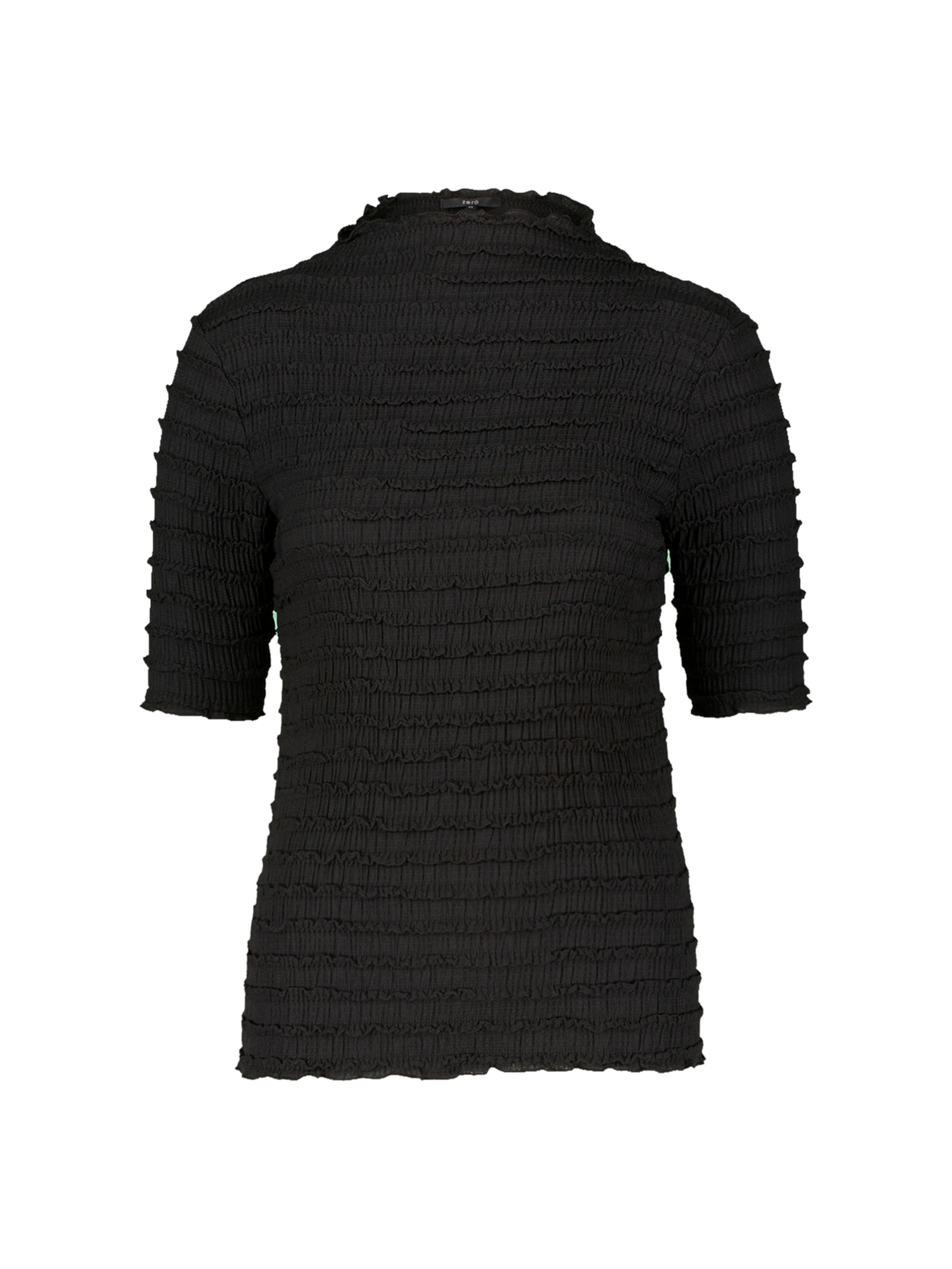 Maglietta di zero in nero: frontale