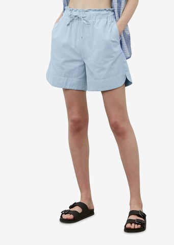 Marc O'Polo DENIM Loosefit Shorts in Blau: predná strana