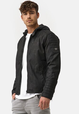 INDICODE JEANS Tussenjas 'Miguel' in Zwart