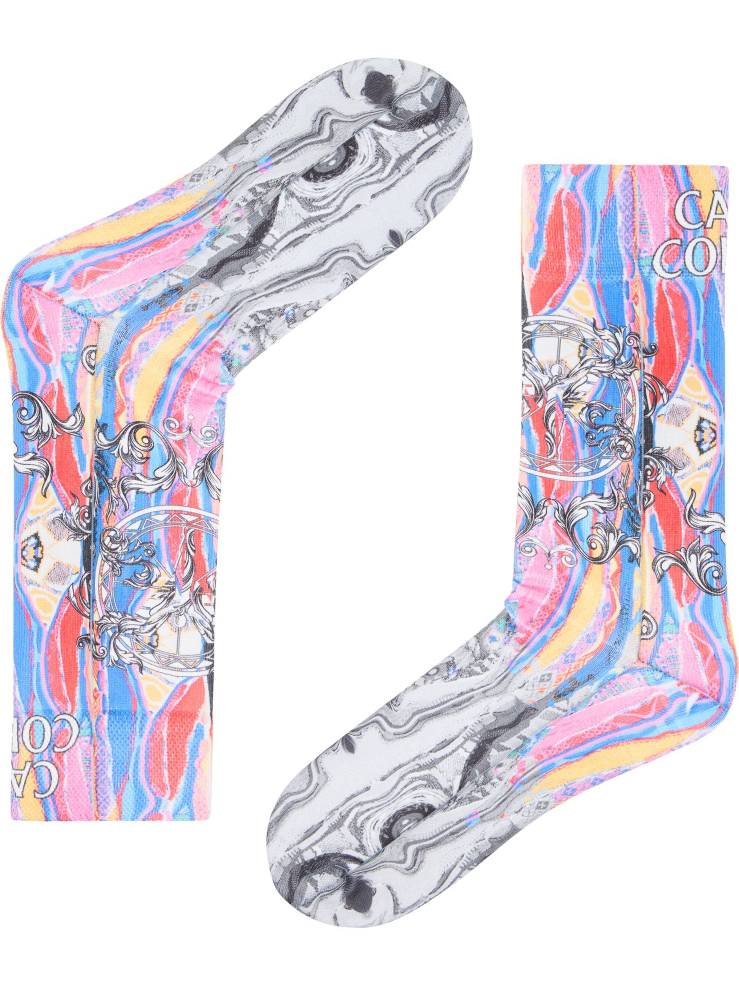 Chaussettes 'Derdouri' Carlo Colucci en bleu