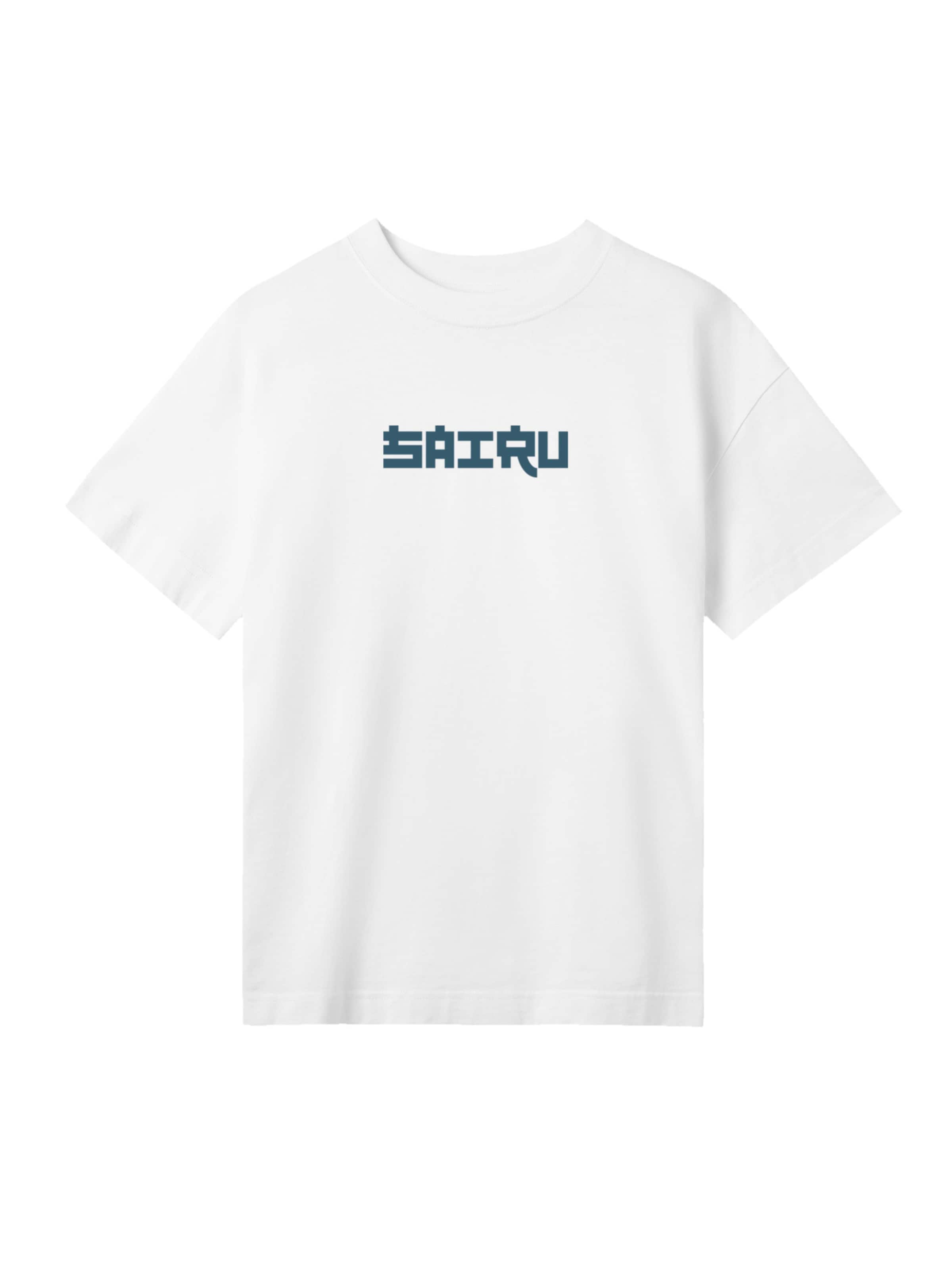 F4NT4STIC T-Shirt in blau / aqua / weiß, Produktansicht