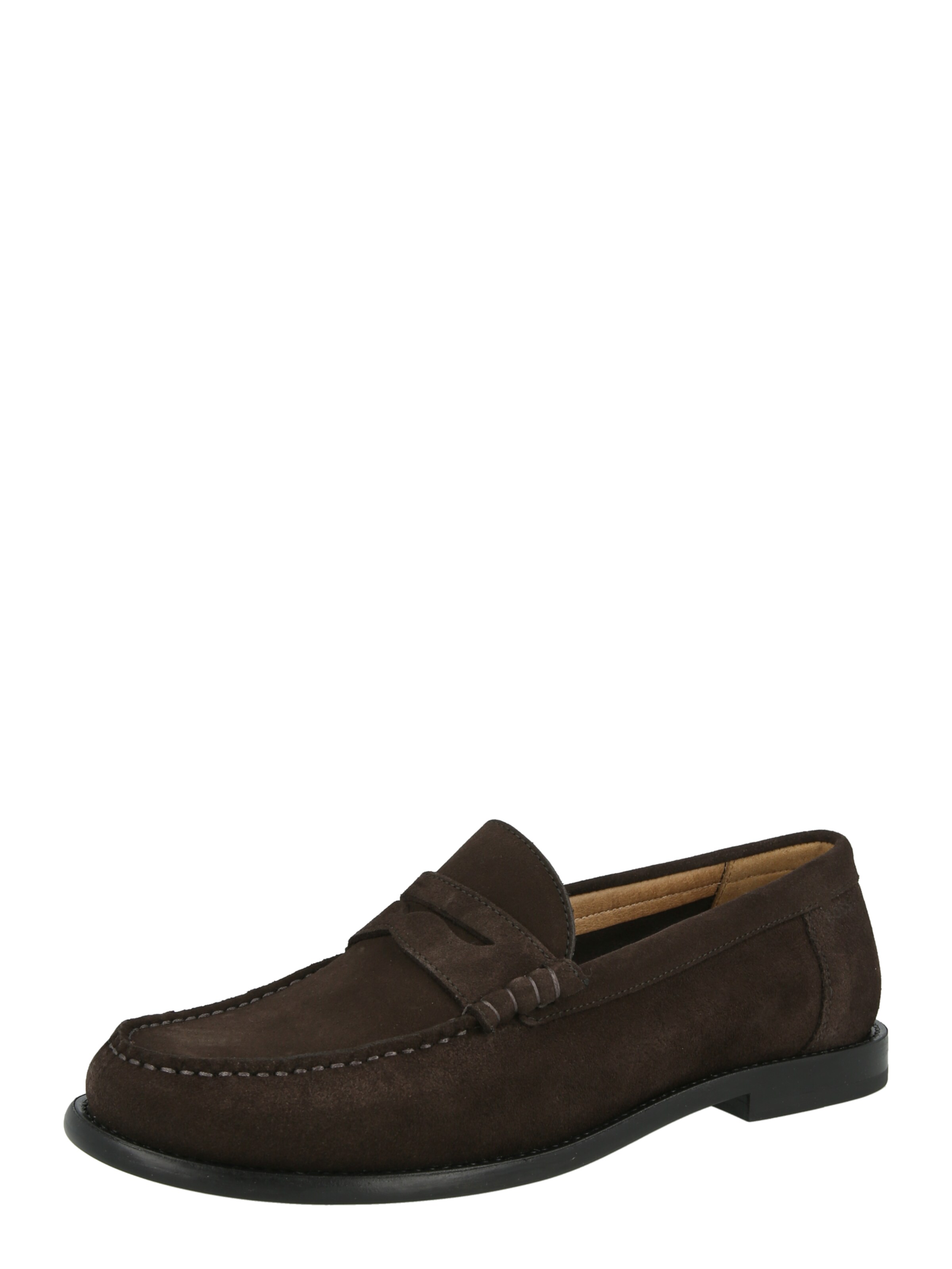 BOSS Moccasins 'Tevan' in Brown: front