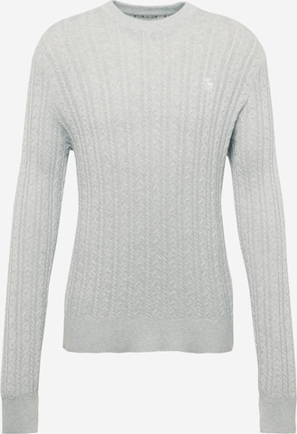 Abercrombie & Fitch - Pullover em cinzento: frente