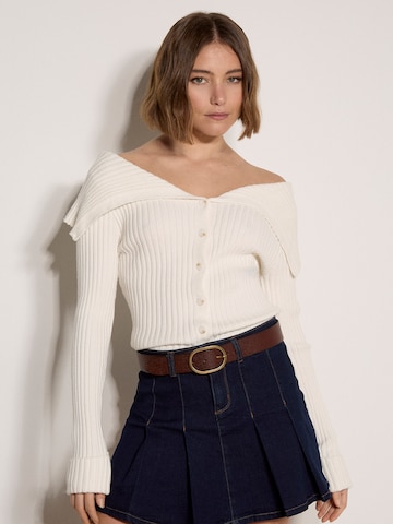 Cardigan Apricot en beige : devant