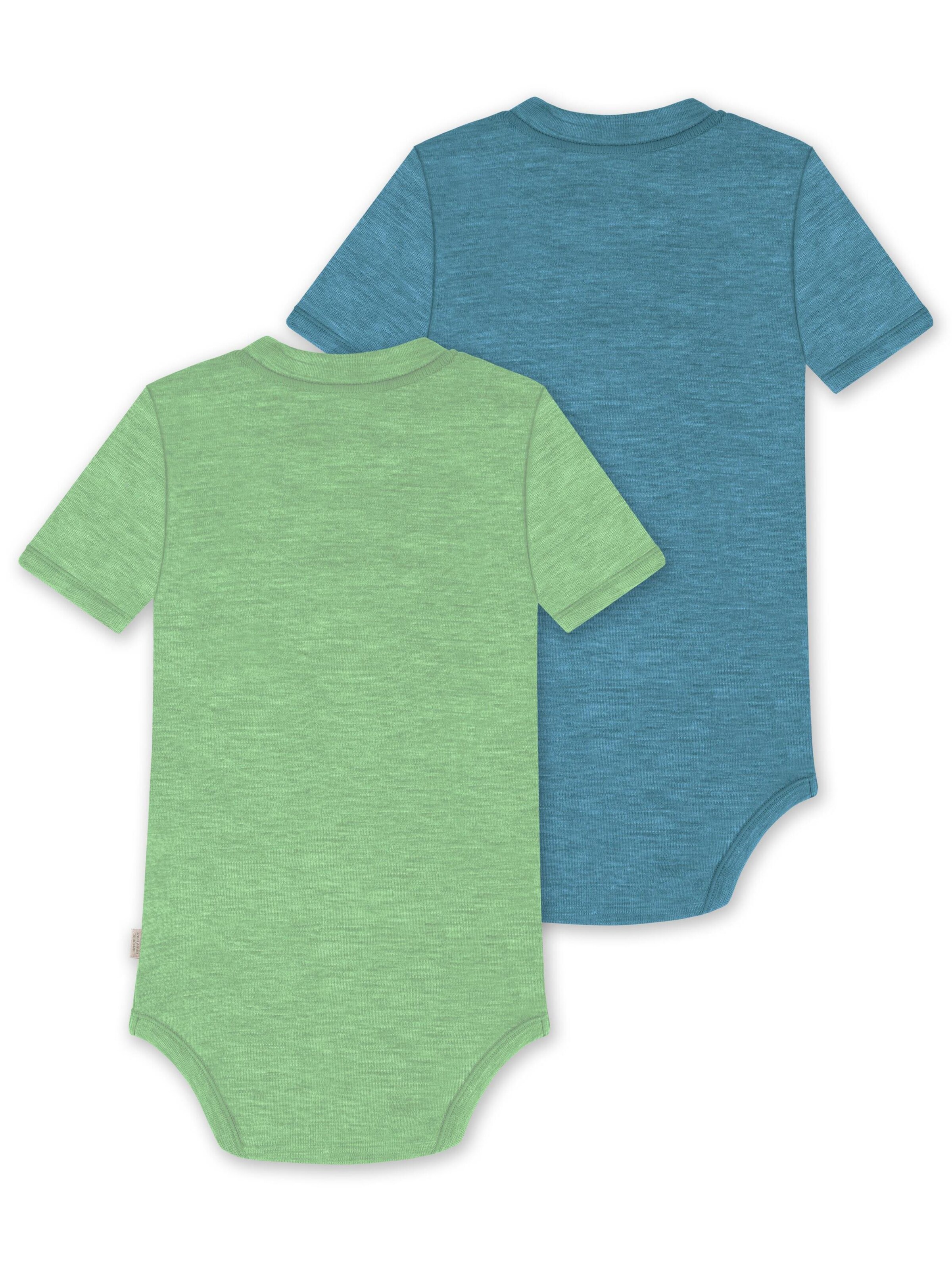 Barboteuse / body 'Tihoi' normani en bleu