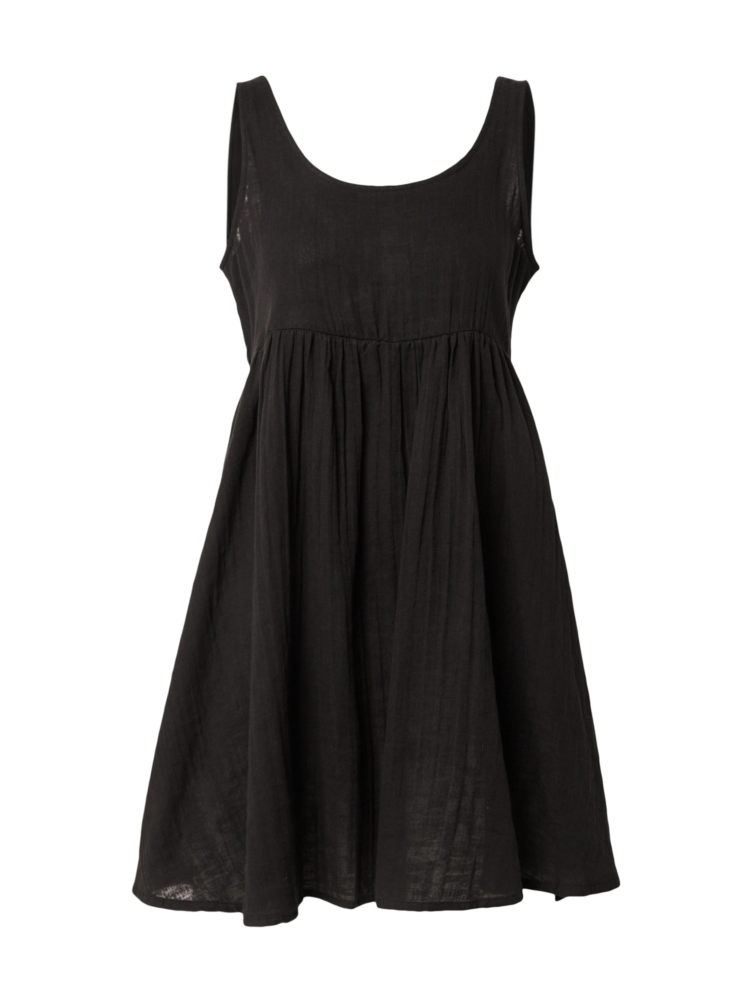 ICHI Kjole 'IAFOXA' i sort: forside