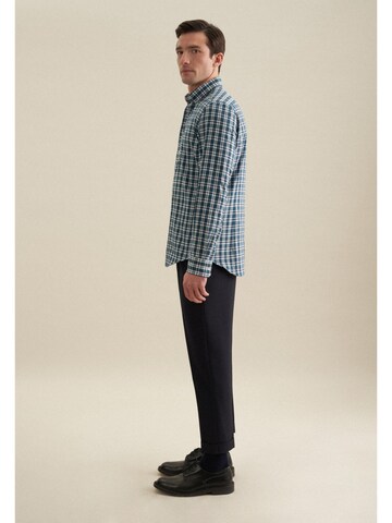 Coupe slim Chemise SEIDENSTICKER en bleu