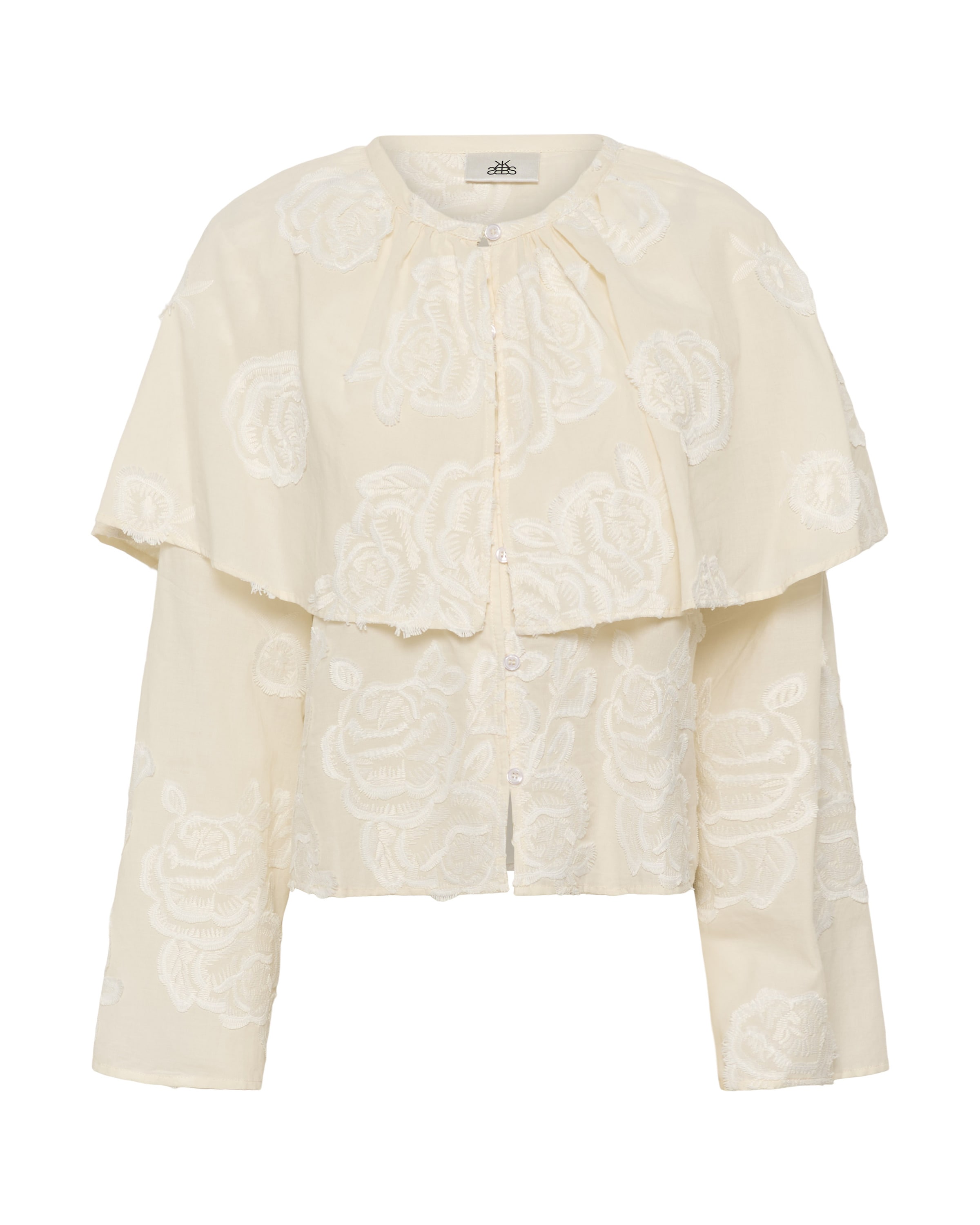 KAREN BY SIMONSEN Bluse 'Ermine' i beige: forside