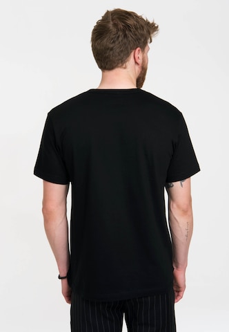 LOGOSHIRT T-Shirt 'Batman - Gotham Knight' in Schwarz