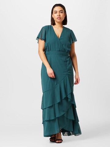 Coast Curve Dress in Green: front