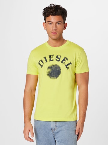 DIESEL Shirt in Green: front