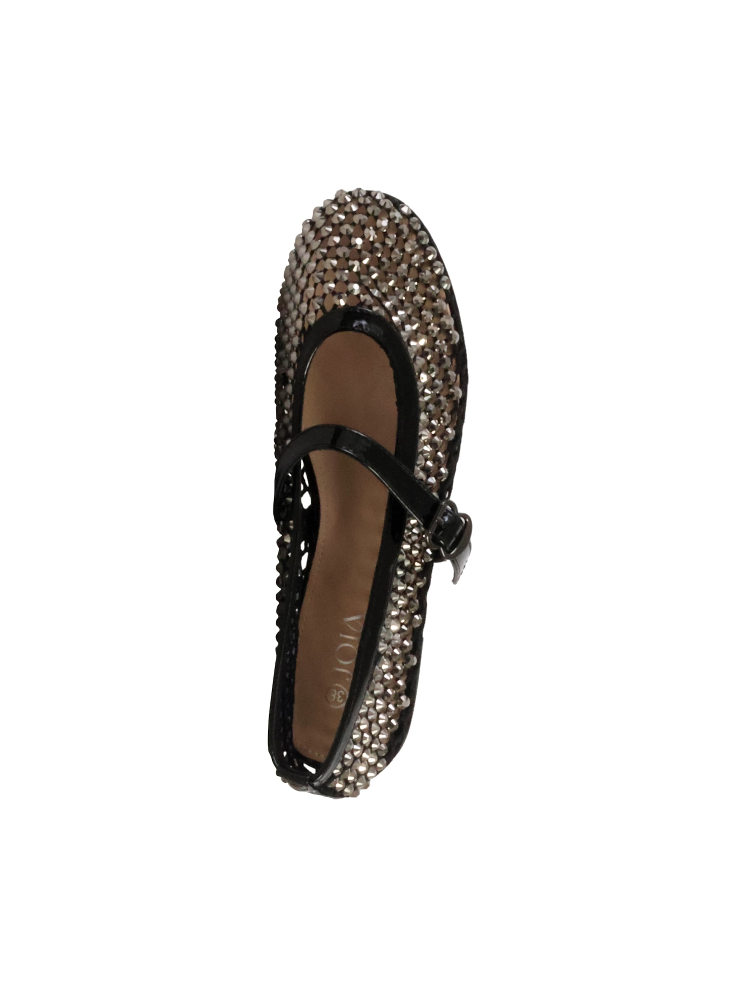 Ballerines 'Riemchenballerinas' Joia en noir