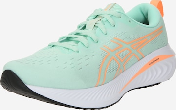 Chaussure de course 'Excite 10' ASICS en vert : devant