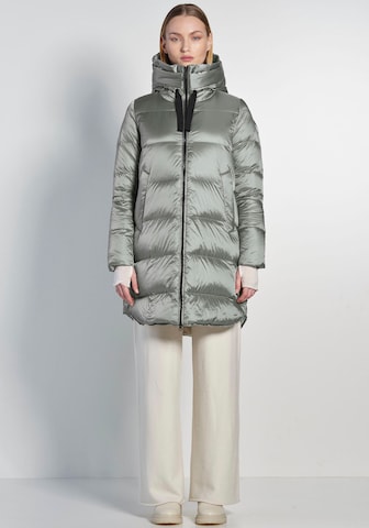 BOMBOOGIE Winter Coat in Green: front